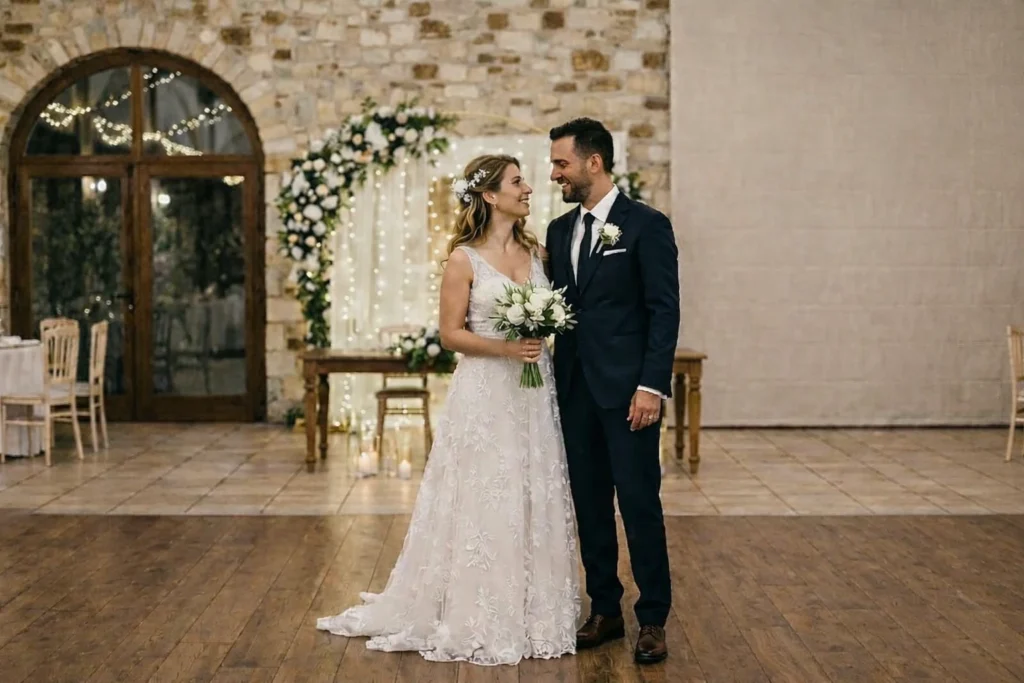 χώρος δεξίωσης γάμου.